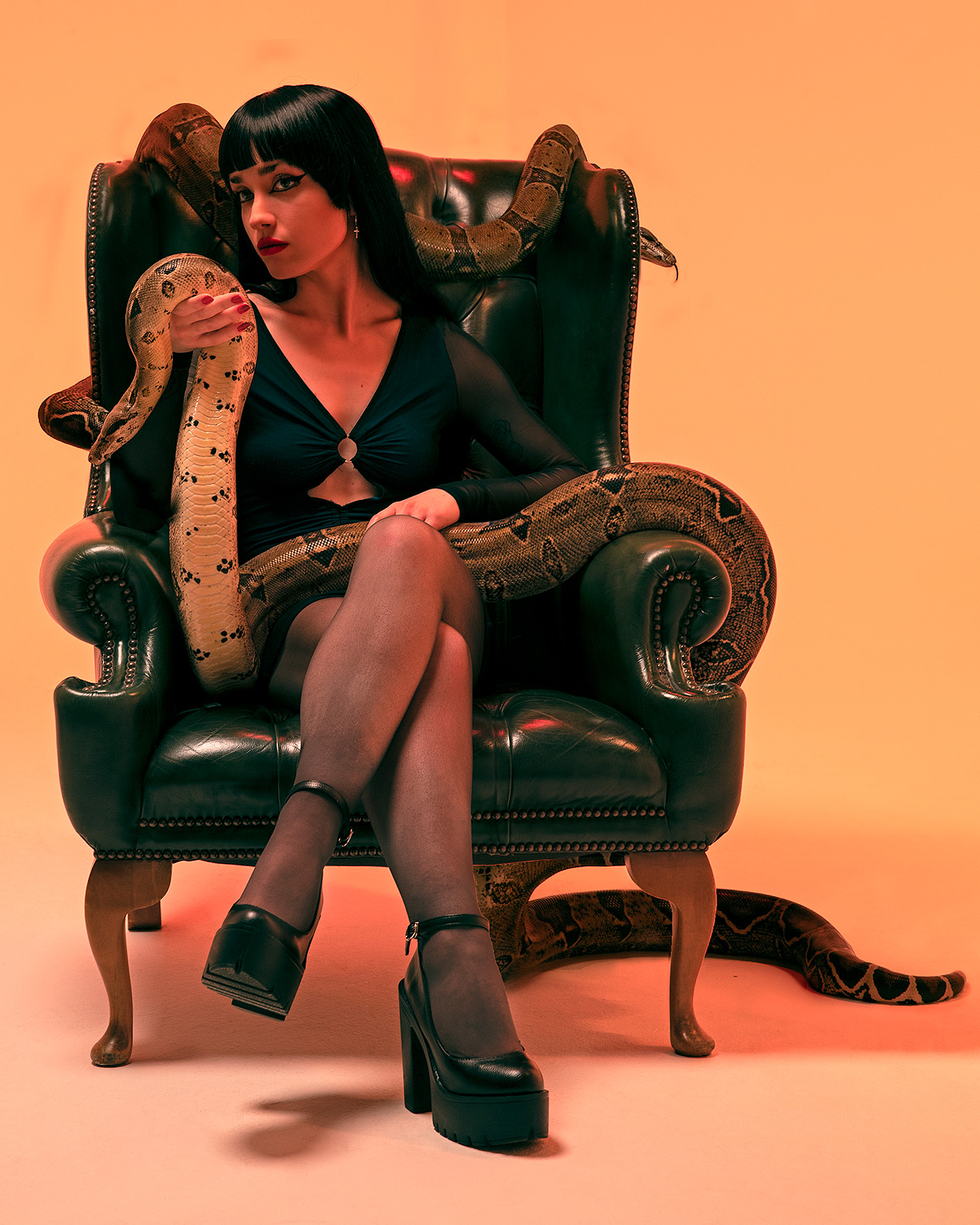 Freya, content shoot